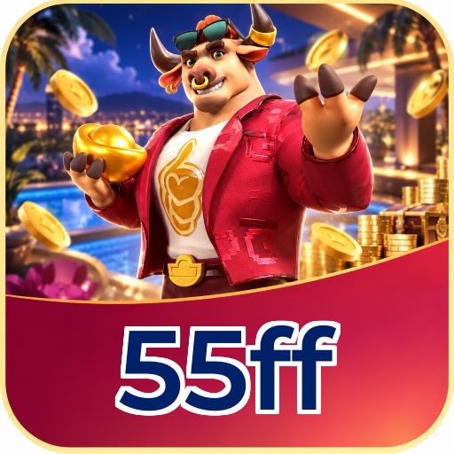 Interface de jogos na 55ff incluindo Plushie Frenzy